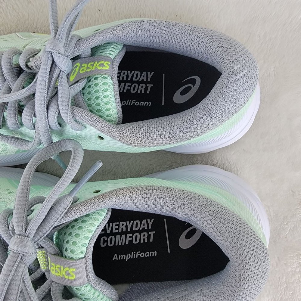 Asics Womens Gel -Excite 7 Mint Tint White Mesh Lace Up Low Top Sneakers Size 5 - Picture 9 of 10